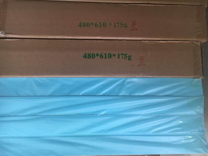έγγραφο Inkjet μεταφοράς δερματοστιξιών 480 * 610mm, μπλε έγγραφο Waterslide για τις δερματοστιξίες